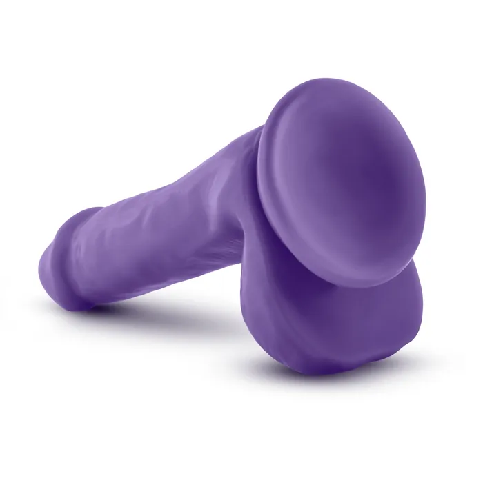 Dildos Au Naturel Au Naturel Bold Delight 6in Dildo Purple