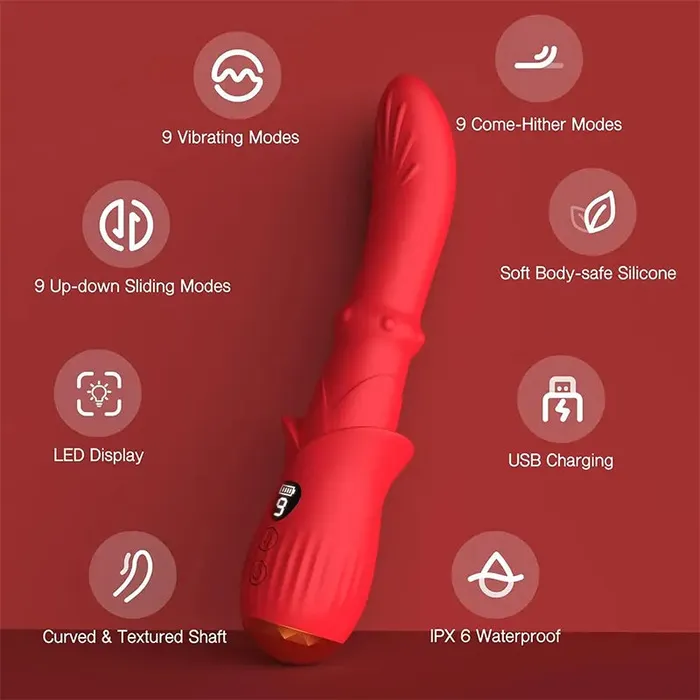 Vibrators OOTYEMO BloomWave GSpot Vibrator