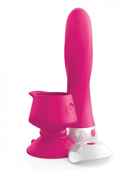 Vibrators Pipedream Threesome Wall Banger Deluxe Red Vibrators Pipedream Threesome Wall Banger Deluxe Red