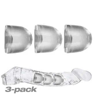 ADJUSTFIT INSERT 3 pack clear Oxballs Anal