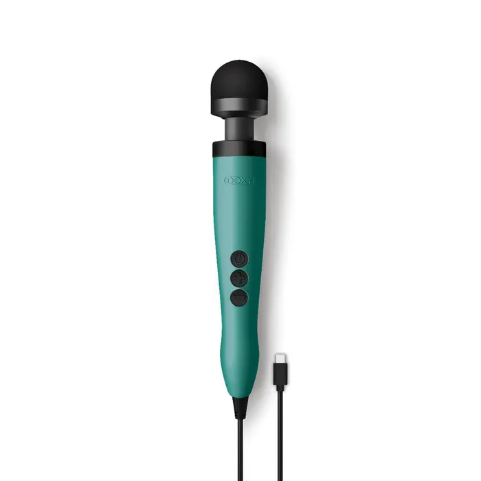 Doxy Wand 3 Turquoise USB Powered Doxy Wand Massagers Vibrators