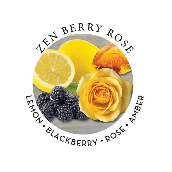 Earthly Body Couples Massage Oil Zen Berry Rose 2 fl oz 60 ml
