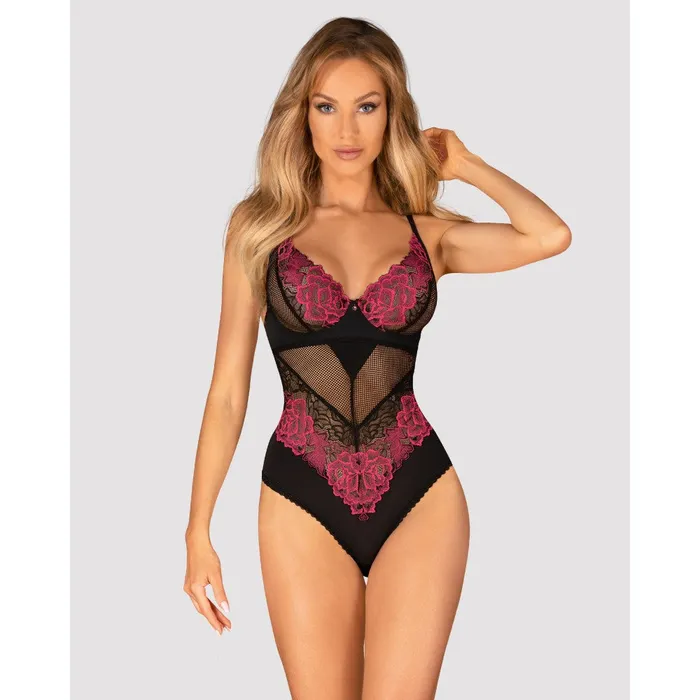 Teddies And Bodies Obsessive Obsessive Rosenty Elegant Bodysuit Lingerie