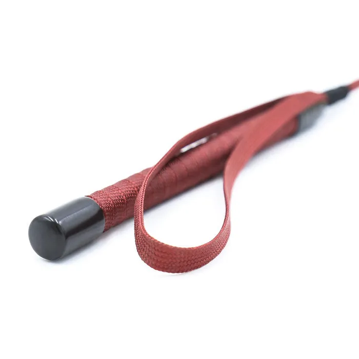 BDSM 66cm Faux Leather Bondage Riding Whip Red SexyPlay Couples