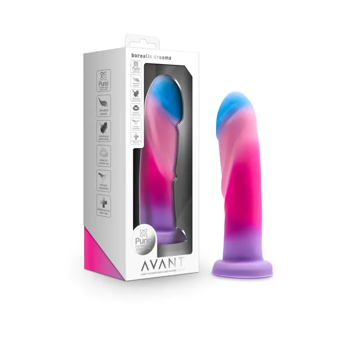 Blush Novelties Dildos Avant Borealis Dreams Silicone Dildo