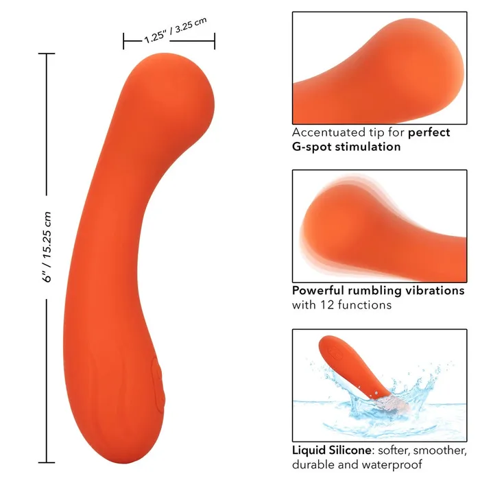 CalExotics Stella Liquid Silicone GWand Vibrator Female Sex Toys