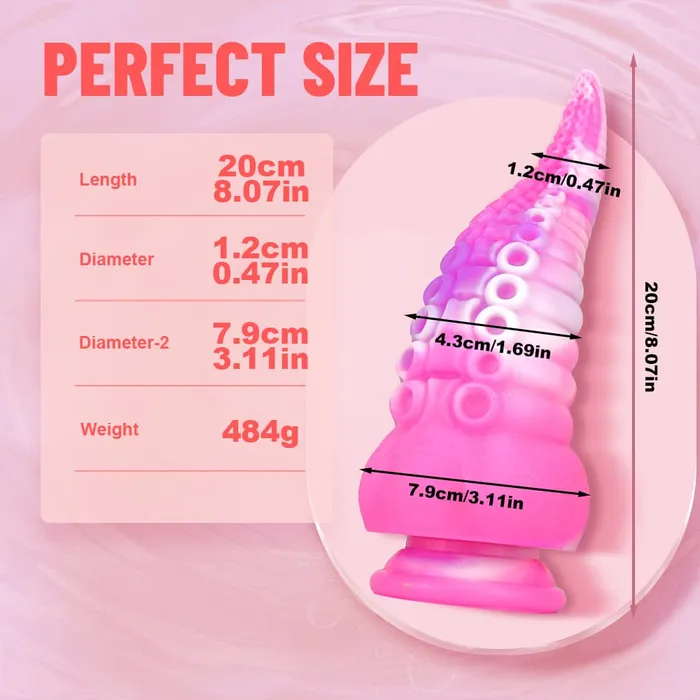 Dildos Onion Toy Octopus Tentacle Shape Flexible Soft Material Silicone Dildo Dildos Onion Toy Octopus Tentacle Shape Flexible Soft Material Silicone Dildo