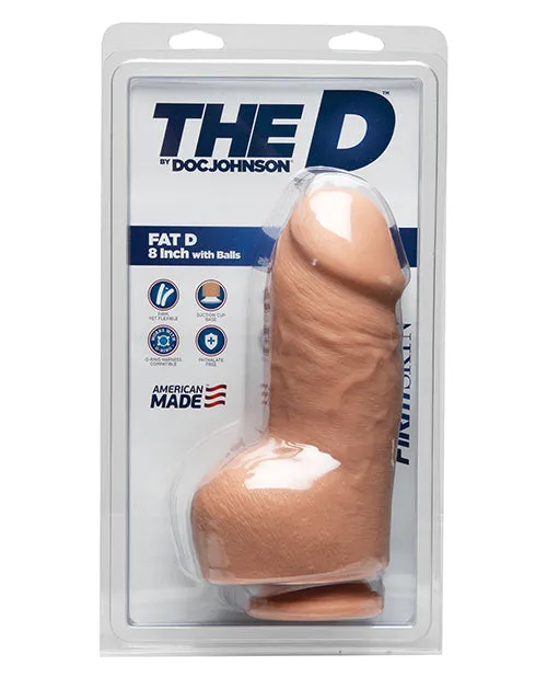 Doc Johnson Dildos The D Fat D Wballs