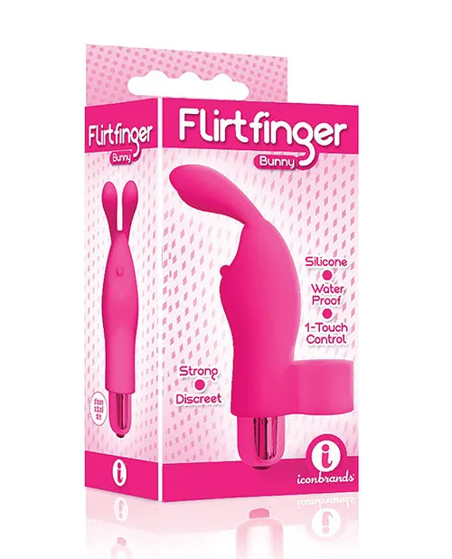 Icon Brands INC Female Sex Toys The 9s Flirtfinger Bunny