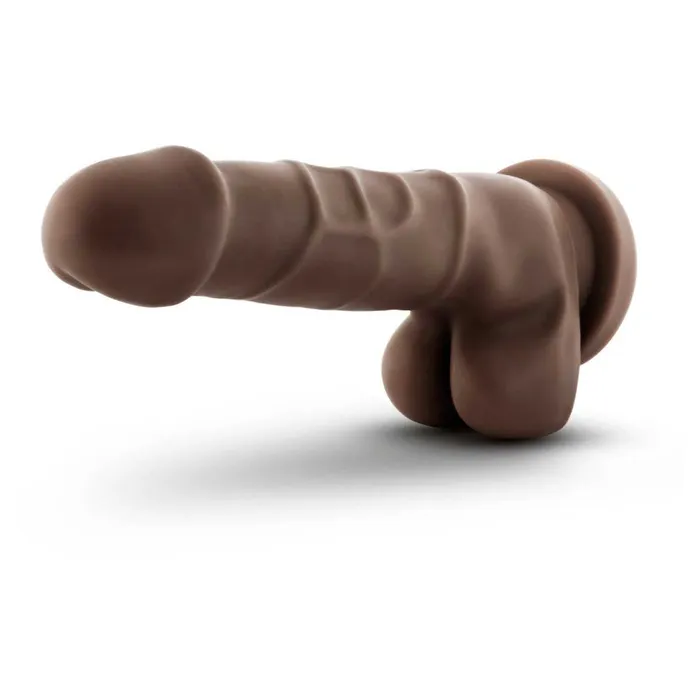 iloveexcitement Female Sex Toys Dr Skin Realistic 775 Dildo with Balls and Suction Cup Base