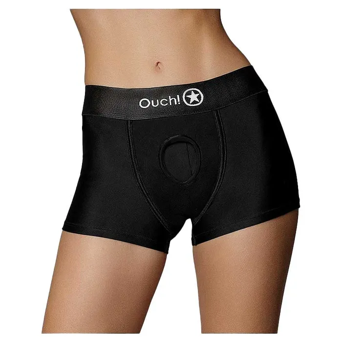 iloveexcitement Ouch Vibrating StrapOn Boxer Female Sex Toys