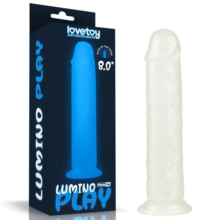 Lovetoy Dildos Lumino Play Dildo 8in