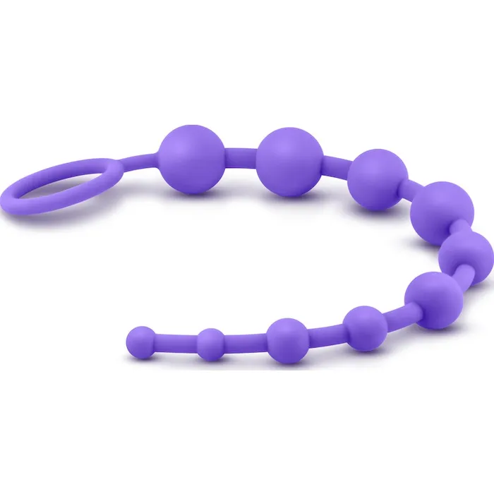 Luxe Silicone 10 Beads Pink Luxe Anal
