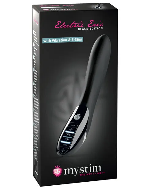 Mystim Gmbh Anal Mystim Electric Eric Estim Vibrator Black Edition Black