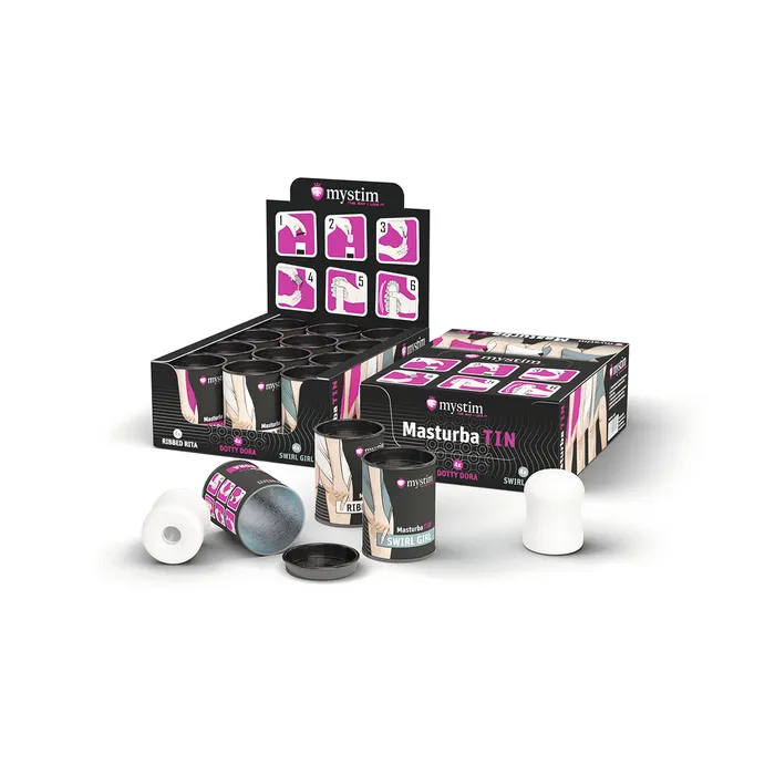 Mystim MasturbaTin 12pc Set Mystim Anal Mystim MasturbaTin 12pc Set Mystim Anal