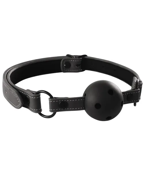 Renegade Bondage Ball Gag Black Ns Novelties INC Anal
