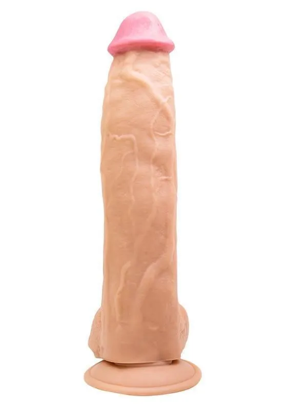 Spanksy Female Sex Toys Spanksy Big Boy Huge Realistic Dildo 12 Inch Thick