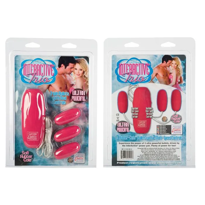 Vibrators CalExotics Interactive Trio Vibrators CalExotics Interactive Trio