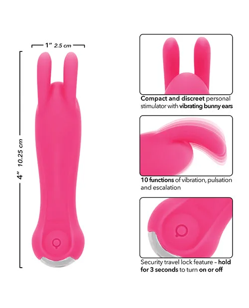 Vibrators California Exotic Novelties Kyst Bunny Stimulator wBunny Ears Pink Vibrators California Exotic Novelties Kyst Bunny Stimulator wBunny Ears Pink
