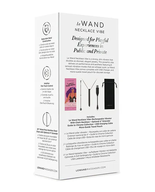 Vibrators Cotr INC Le Wand Vibrating Necklace