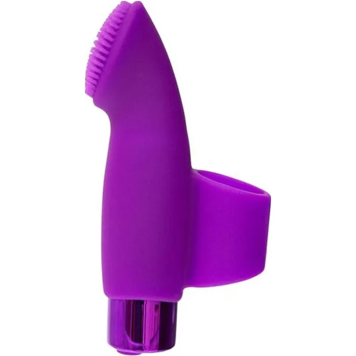 Vibrators PowerBullet Naughty Nubbies Finger Vibe w Mini Powerbullet Purple