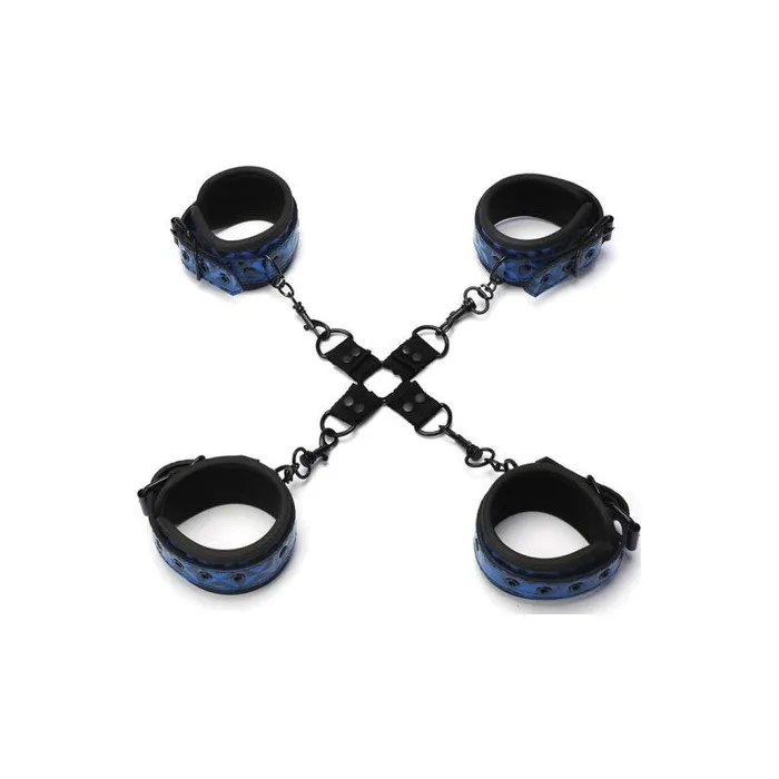 Vibrators Whipsmart Whip Smart Diamond Hogtie Restraint Blue
