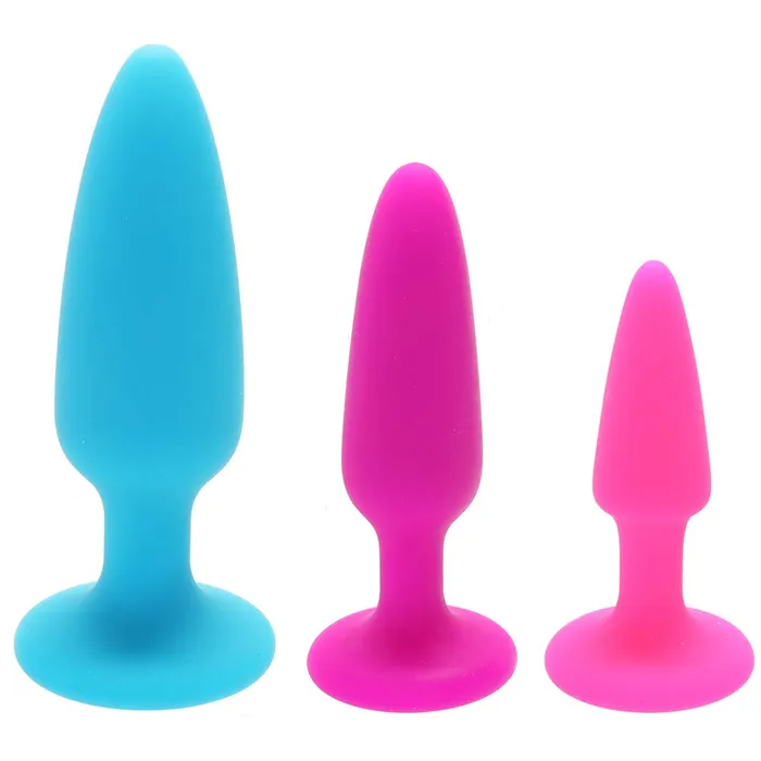Colours Pleasures Trainer Kit Multicolor Butt Plug Kit Anal Kit Nalpac Anal