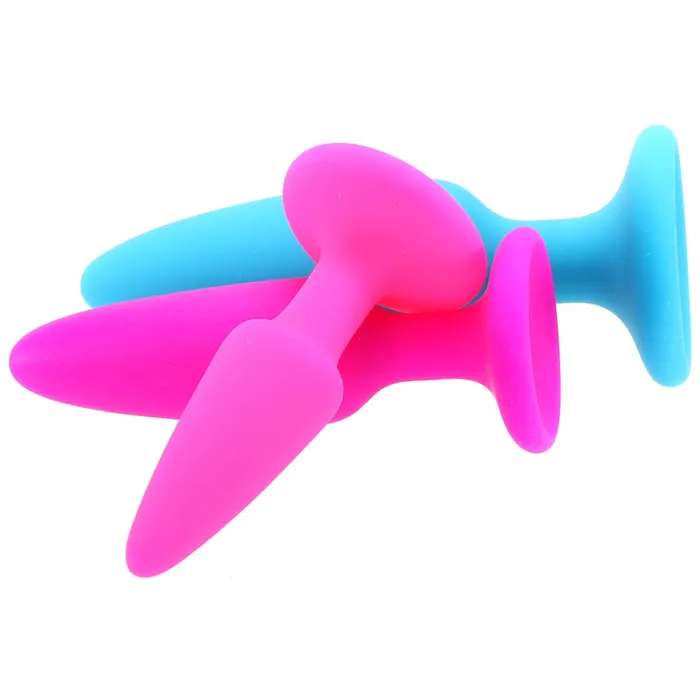 Colours Pleasures Trainer Kit Multicolor Butt Plug Kit Anal Kit Nalpac Anal