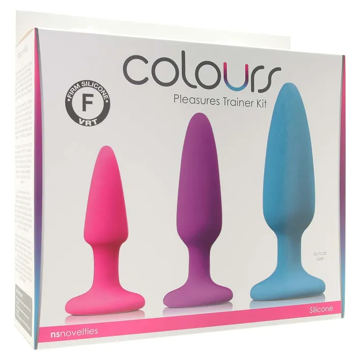 Colours Pleasures Trainer Kit Multicolor Butt Plug Kit Anal Kit Nalpac Anal