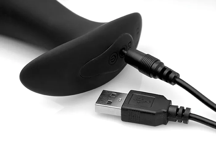 Female Sex Toys XR Brands Silicone Prostate Vibrator With Remote