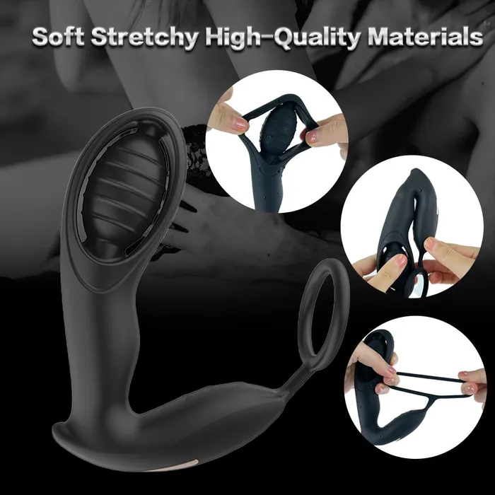 Loveorl Male Sex Toys Powerful Vibrating Prostate Massager