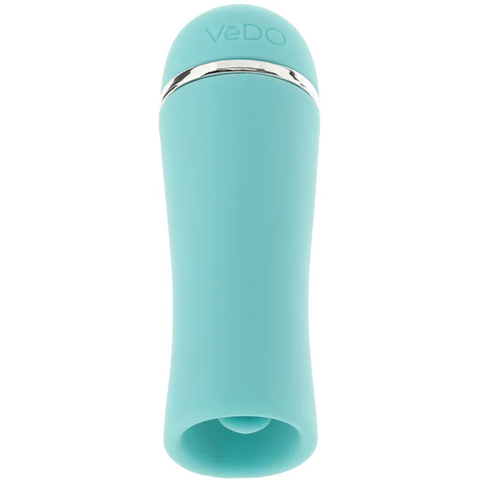 Vibrators Nalpac Vedo Liki Rechargeable Flicker Vibe Tease Me Turquoise